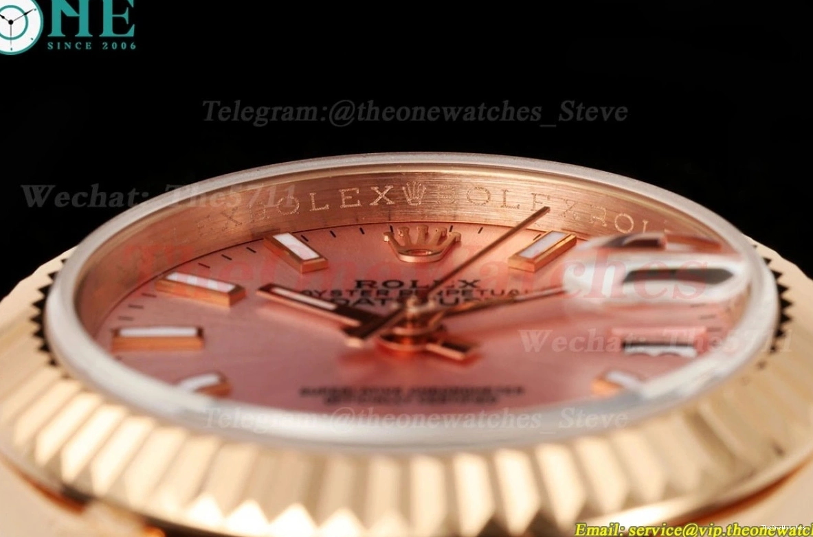A2671 Pink Pres YG Datejust GMF 279175 28mm Stk YG 1228